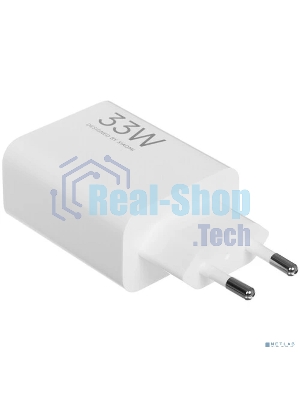 Сетевое зарядное устройство Xiaomi BHR9956EU 33W 3A (PD) USB универсальное белый