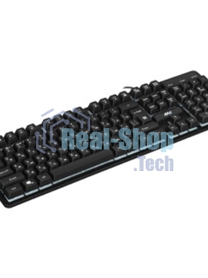 Клавиатура проводная Defender Arx GK-196L RU, USB, черный