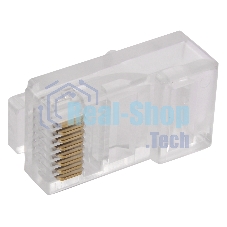Разъем RJ-45 UTP для кабеля cat.5e, 8P8C Разъем RJ-45 UTP для кабеля cat.5e, 8P8C