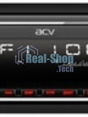 Автомагнитола ACV AVS-920BR, 1 DIN, Bluetooth, USB Type-A, AUX