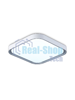 Потолочный светодиодный светильник Ambrella light FZ1250 WH/GR белый/серый 18W 5000K 250*250*60 (Без ПДУ)