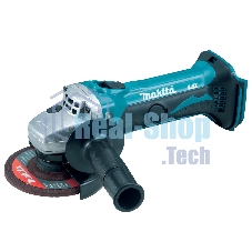 УШМ акк. MAKITA DGA452Z 18.0В LiION 10000об/мин 115мм БЕЗ АКК.