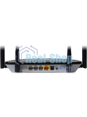 Роутер беспроводной Mercusys AC12G AC1300 10/100/1000BASE-TX черный