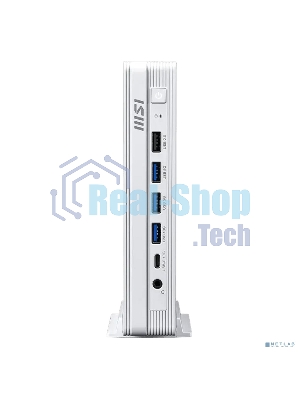Неттоп MSI Pro DP10 A14MG-011XRU i5 14400 (2.5) 16Gb SSD512Gb UHDG без ОС 2.5xGbitEth WiFi BT белый (9S6-B21012-011)