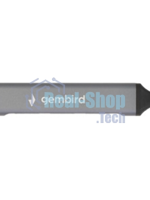 Разветвитель USB3.0/2.0 Gembird UHB-C202, USB3.0, 3xUSB2.0, кабель Type-C 10 см, алюминий, пакет