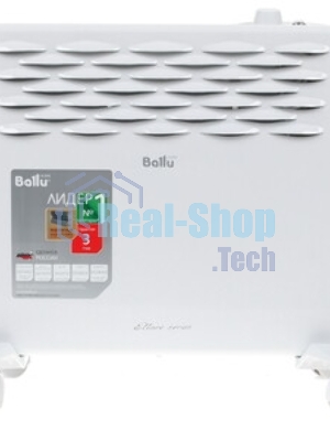 Конвектор электрический Ballu Ettore BEC/ETMR-500 белый, 500 Вт, 8 м2, термостат