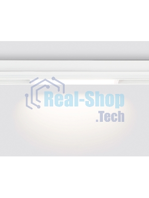 Управляемый светодиодный светильник для шинопровода Magnetic Ambrella light GL1261 WH белый IP20 9W 3000K-6400K 220V 120° 232*25*42 (Без ПДУ)