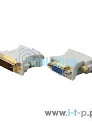 Переходник Rexant (17-6821) DVI (вилка) - VGA (розетка) GOLD