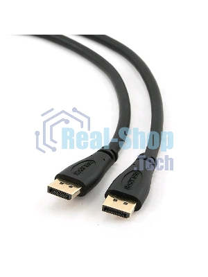 Кабель DisplayPort Gembird/Cablexpert, 1м, 20M/20M, черный, экран, пакет