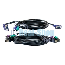 Кабель D-Link DKVM-CB/A4A 1.8м черный