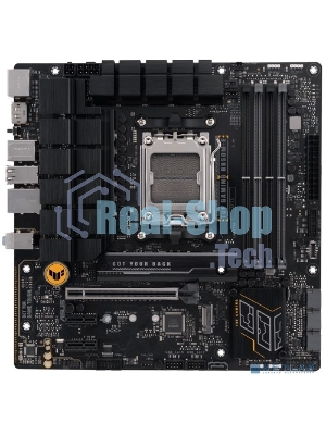 Материнская плата ASUS TUF GAMING B650M-E, AM5, AMD B650, 4xDDR5, 4xSATA, 2xM.2, 1xPCIe 4.0 x16, 2xPCIe x1, 2xDP, 1xHDMI, 1x 2.5Gb LAN, 1xUSB-A 3.2 Gen 2, 2xUSB-A 3.2 Gen 1, 4xUSB 2.0, 1xUSB-C 3.2 Gen 2, 3x3.5 мм, 7.1, mATX