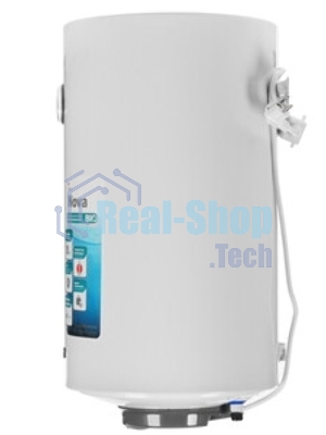 Водонагреватель электрический Thermex Nova 50 V Slim белый, накопительный, 50 л, 2 кВт, настенный, вертикальный, узкий корпус, бак с покрытием из биостеклофарфора