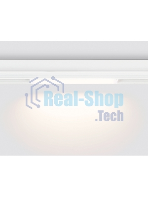 Управляемый светодиодный светильник для шинопровода Magnetic Ambrella light GL1261 WH белый IP20 9W 3000K-6400K 220V 120° 232*25*42 (Без ПДУ)