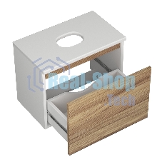 Тумба подвесная под раковину Bau Dream Blackwood 50, 1 ящик