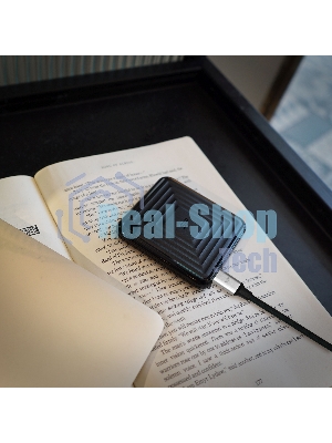 Внешний SSD 2TB Silicon Power PC60, External, USB 3.2 Type-C R/W - 540/500 MB/s черный