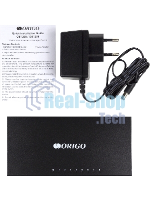 Коммутатор неуправляемый 8-портовый ORIGO OS1208/A1A 10/100 Мбит/с