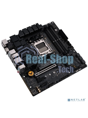 Материнская плата ASUS TUF GAMING B650M-E, AM5, AMD B650, 4xDDR5, 4xSATA, 2xM.2, 1xPCIe 4.0 x16, 2xPCIe x1, 2xDP, 1xHDMI, 1x 2.5Gb LAN, 1xUSB-A 3.2 Gen 2, 2xUSB-A 3.2 Gen 1, 4xUSB 2.0, 1xUSB-C 3.2 Gen 2, 3x3.5 мм, 7.1, mATX