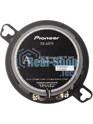 Колонки автомобильные Pioneer TS-A879 (без решетки) 450Вт 85дБ 4Ом 7.6см (3дюйм) (ком.:2кол.) твитер двухполосные