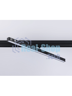 Светильник трековый светодиодный GL4206 BK черный IP20 24W 4200K 48V 605*22*45