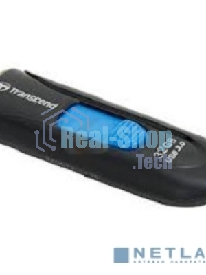 Флешка USB Transcend Jetflash 790 (TS32GJF790K), 32Gb, USB 3.0, R/W 70/25, черный/синий