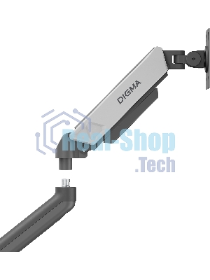 Кронштейн для мониторов ЖК Digma D-MM101 серый 17