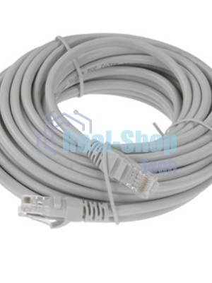Кабель GoPower PATCH RJ-45(M)-RJ-45(M) 00-00029038 10M серый