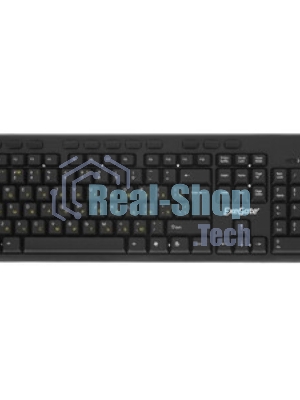 Комплект клавиатура+мышь ExeGate Professional Standard Combo MK110 проводной, USB, 1000 DPI, чёрный