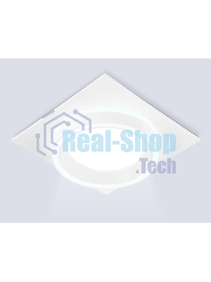 Светильник встраиваемый TU5220 WH белый IP20 GX70 D150*150*52