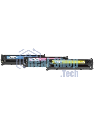 Картридж лазерный набор HP CF370AM № 305A голубой/пурпурный/желтый CLJ M451 (CE411A+CE412A+CE413A)