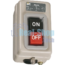 Выключатель ВКИ-216 10А 230/400В IP40 IEK KVK20-10-3