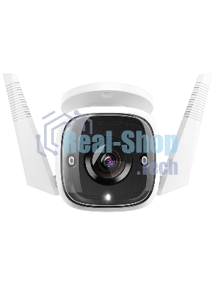 Видеокамера IP TP-Link Tapo C310 белый 3Mp indoor & outdoor IP camera, 30m Night Vision, IP66 dust & waterproof, Motion Detection and Notification, 2-way Audio, supports Micro SD card storage, easy setup with APP