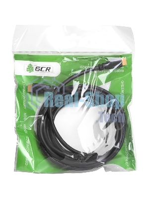 Кабель GCR Premium 1.8m HDMI 2.0, HDR, Ultra HD 4K60 Hz/5K30Hz, 3D, Ethernet 18.0 Гбит/с, OD8.0 мм, 28/26 AWG, черный