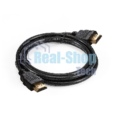Кабель HDMI ExeGate EX-CC-HDMI-1.5 (19M/19M, 1,5м, v1.4b, позолоченные контакты)