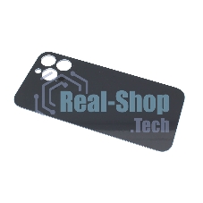 Задняя крышка (стекло) для Apple iPhone 13 Pro Max синяя