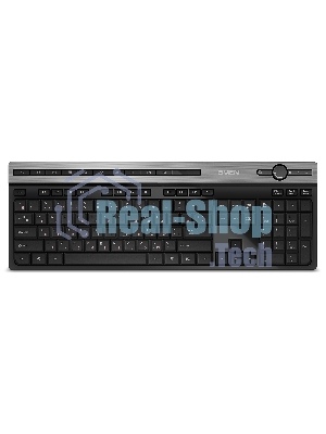 Клавиатура SVEN KB-E5500W беспроводная, радиоканал, чёрный