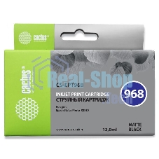 Картридж струйный Cactus CS-EPT968 черный матовый (13 мл) для Epson Stylus Photo R2880