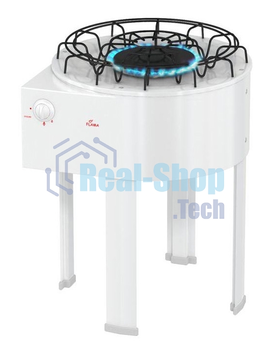 Плита Газовая Flama DVG 4101 W белый