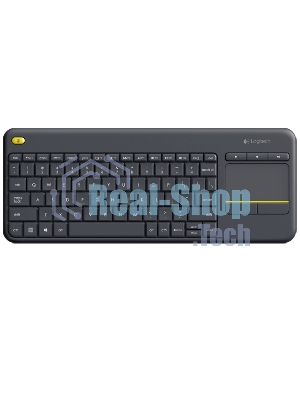 Клавиатура 920-007147 Logitech Keyboard K400 Wireless Touch Plus USB RTL 
