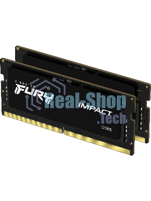 Оперативная память Kingston Fury Impact, DDR5, 32GB (2x16GB), 6000MHz, CL38, SO-DIMM