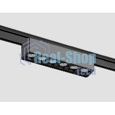 Светильник трековый светодиодный GV1403 BK черный IP20 6W 4200K 48V 24° 122*26*24