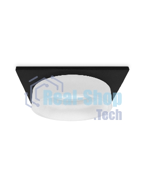 Светильник Ambrella light TN1316 SBK/FR черный песок/белый матовый GU5.3 92*92*45