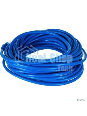 Патч-корд UTP Cablexpert PP12-10M/B cat.5e, 10м, литой, многожильный, синий