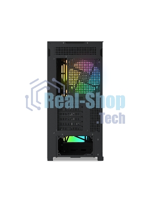 Корпус SAMA Z60, Midi-Tower, чёрный, 4 x 140 мм