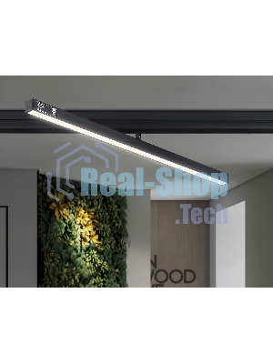 Светильник трековый светодиодный GL4206 BK черный IP20 24W 4200K 48V 605*22*45