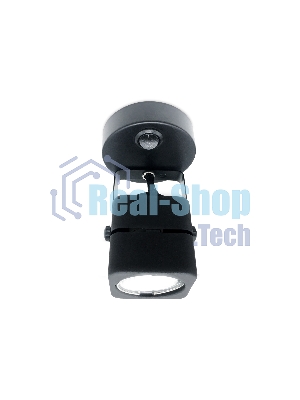 Накладной поворотный светильник с выключателем TA110 BK черный GU10 D80*130*D60