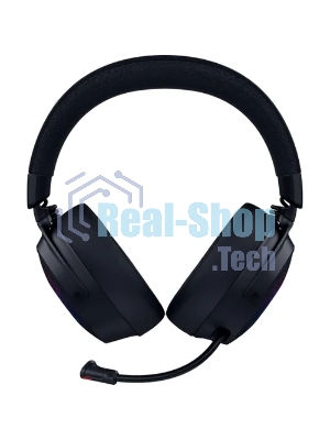 Гарнитура Razer Kraken V4 Pro чёрный, беспроводная + проводная, радиоканал, до 45 ч, подсветка