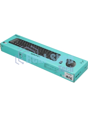 Комплект клавиатура+мышь Logitech MK220 беспроводной, USB, 1000 DPI, чёрный