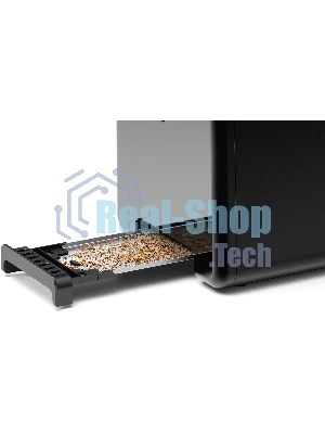 Тостер Bosch TAT3P423 черный, 970 Вт, 2 слота