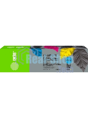 Картридж струйный Cactus CS-L0S31YC 976YC желтый (245мл) для HP PageWide P55250dw/P57750dw MFP Managed