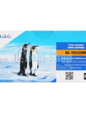 Картридж лазерный G&G GG-TK5220BK черный (1200 стр.) для Kyocera ECOSYS P5021cdn/P5021cdw/M5521cdn/M5521cdw